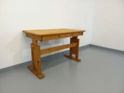Vintage Adjustable Pine Architect Desk, 1980s -PAMONO Sales vintage adjustable pine architect desk 1980s 6