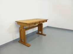 Vintage Adjustable Pine Architect Desk, 1980s -PAMONO Sales vintage adjustable pine architect desk 1980s 9