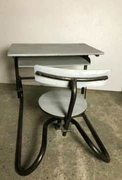 Vintage American School Desk -PAMONO Sales vintage american school desk 3