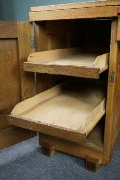 Vintage Amsterdam School Desk -PAMONO Sales vintage amsterdam school desk 4