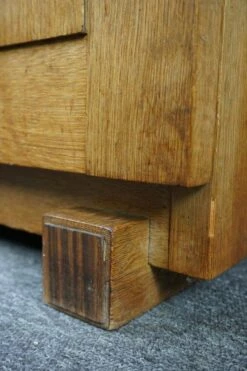 Vintage Amsterdam School Desk -PAMONO Sales vintage amsterdam school desk 7