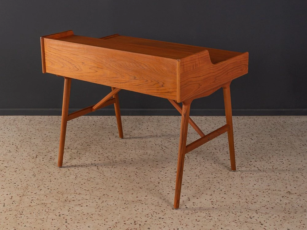 Vintage Desk By Arne Wahl Iversen For Vinde Møbelfabrik, 1960s 6 Vintage Desk By Arne Wahl Iversen For Vinde Møbelfabrik, 1960s - Image 4