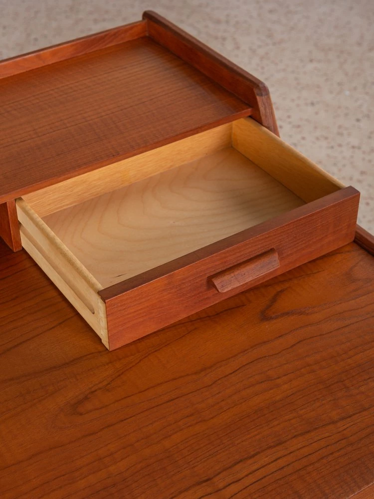 Vintage Desk By Arne Wahl Iversen For Vinde Møbelfabrik, 1960s 9 Vintage Desk By Arne Wahl Iversen For Vinde Møbelfabrik, 1960s - Image 7