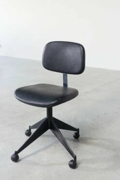 Vintage Desk Chair By Velca Legnano For Jules Wabbes
