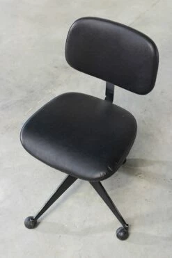 Vintage Desk Chair By Velca Legnano For Jules Wabbes -PAMONO Sales vintage desk chair by velca legnano for jules wabbes 4
