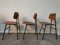 Vintage Desk Chair In Plywood, 1970s -PAMONO Sales vintage desk chair in plywood 1970s 11