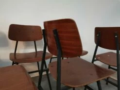 Vintage Desk Chair In Plywood, 1970s -PAMONO Sales vintage desk chair in plywood 1970s 8