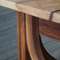 Vintage Desk In Ash And Walnut -PAMONO Sales vintage desk in ash and walnut 7