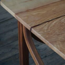 Vintage Desk In Ash And Walnut -PAMONO Sales vintage desk in ash and walnut 8