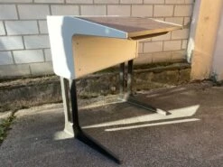 Vintage Desk With Book Tray By Luigi Colani For Flötotto 34 Vintage Desk With Book Tray By Luigi Colani For Flötotto -PAMONO Sales vintage desk with book tray by luigi colani for floetotto 13