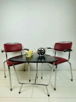 Vintage Dutch Industrial Desk Chairs By Willem Hendrik Gispen For Gispen, 1960s, Set Of 2 -PAMONO Sales vintage dutch industrial desk chairs by willem hendrik gispen for gispen 1960s set of 2 3