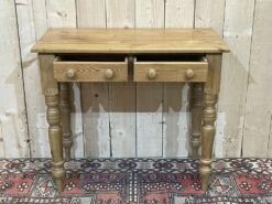 Vintage English Table In Fir, 1950s 10 Vintage English Table In Fir, 1950s -PAMONO Sales vintage english table in fir 1950s 2