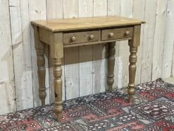 Vintage English Table In Fir, 1950s 12 Vintage English Table In Fir, 1950s -PAMONO Sales vintage english table in fir 1950s 4