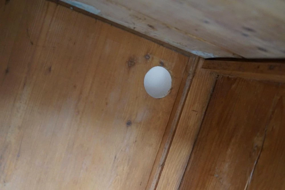 Vintage German Country House Desk In Pine, 1930s 12 Vintage German Country House Desk In Pine, 1930s - Image 10