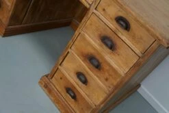 Vintage German Country House Desk In Pine, 1930s 17 Vintage German Country House Desk In Pine, 1930s -PAMONO Sales vintage german country house desk in pine 1930s 3