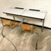 Vintage Industrial School Desk, 1960s -PAMONO Sales vintage industrial school desk 1960s