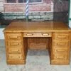Vintage Mahogany Desk 2 Vintage Mahogany Desk -PAMONO Sales vintage mahogany desk 1