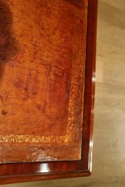 Vintage Mahogany Partner Desk -PAMONO Sales vintage mahogany partner desk 3