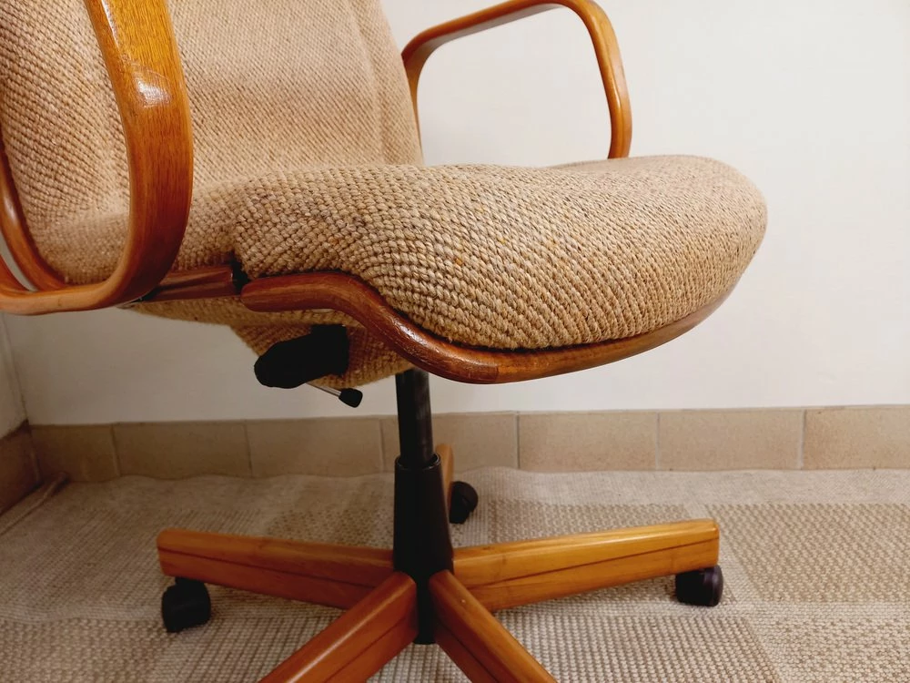 Vintage Scandinavian Style Office Armchair By Albert Stoll For Giroflex 13 Vintage Scandinavian Style Office Armchair By Albert Stoll For Giroflex - Image 11