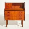 Vintage Teak Bureau Desk, 1960s