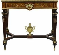 Vintage Walnut Ladies Desk -PAMONO Sales vintage walnut ladies desk 8