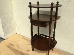 Vintage Wood Whatnot, 1960s