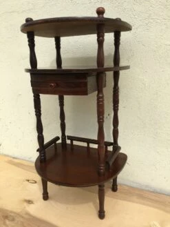 Vintage Wood Whatnot, 1960s -PAMONO Sales vintage wood whatnot 1960s 5