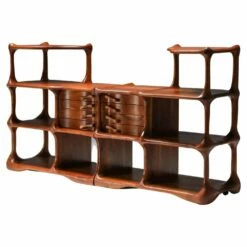 Wendell Castle Inspired Open Storage By Charles Fisher & Howard Osinski, USA