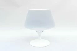 White Lacquered Fiberglass Swivel Chairs, 1970s, Set Of 2 -PAMONO Sales white lacquered fiberglass swivel chairs 1970s set of 2 3