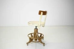 Wooden Height Adjustable Chair, Czechoslovakia, 1920s -PAMONO Sales wooden height adjustable chair czechoslovakia 1920s 4