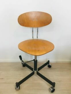 Wooden Office Chair From Kovona, 1970