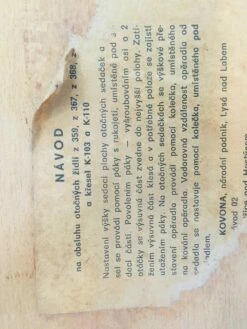 Wooden Office Chair From Kovona, 1970 -PAMONO Sales wooden office chair from kovona 1970 3