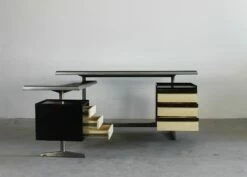 Writing Desk With Drawers By Studio PFR For Rima, 1965 -PAMONO Sales writing desk with drawers by studio pfr for rima 1965 5