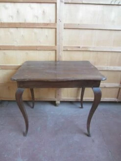 Writing Table With Bowed Legs, 1940s -PAMONO Sales writing table with bowed legs 1940s 7